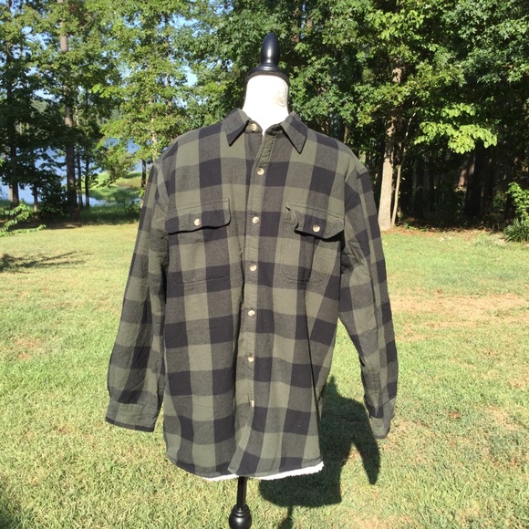 redhead lined shirt jacket